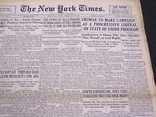 1948 FEBRUARY 20 NEW YORK TIMES - SOUTHERNERS REVOLT ON CIVIL RIGHTS - NT 4418 picture