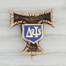 Saint Anthony Delta Psi Badge 12k Gold 1916 Fraternity Pin Literary Society picture