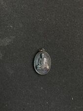 Lp Bunchub Thai Amulet Pendant B.E. 2516 Old Authentic Original Buddhist 2 side picture