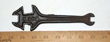 Old Antique Vintage H260 STODDARD Farm Implement Plow Wrench Tool Dayton OH picture