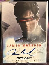 *MINOR AUTOGRAPH FADING* TOPPS X-MEN UNITED X-2 JAMES MARSDEN AS CYCLOPS AUTO picture