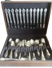 94 PC Oneida Mansion Hall Stainless Flatware Full Set Service for 12 +Hostess picture