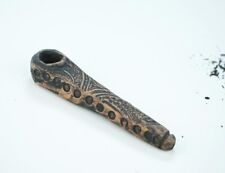 Smoking Pipe Small Old Ceramic Handmade Craft Smokers Gift Ukraine Collectibles picture