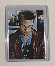 Tyler Durden Limited Edition Artist Signed Brad Pitt “Fight Club” Card 2/10 picture