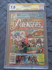 Avengers annual #10 CGC SS 7.0 Claremont And Shooter Signatures picture