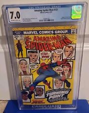 💥AMAZING SPIDER-MAN #121 June 1973  CGC 7.0 Death of Gwen Stacy Key Issue💥 picture