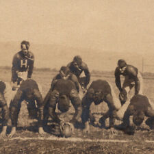 Antique 1900s Early Football Game Amateur Photo Photograph #1 picture