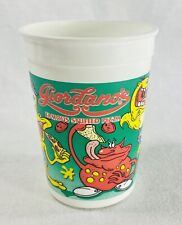 Vintage Giordano’s Pizza Kids Childrens Plastic Cup Chicago Deep Dish Pizza 4.5” picture