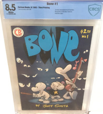 BONE #1 CBCS 8.5  3rd print Cartoon 1st App. Fone Bone 1992 Jeff Smith picture