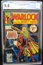 Warlock And The Infinity Watch #1 CGC 9.4 Marvel 1st Issue picture
