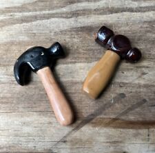 Vintage Ceramic Hammers Salt And Pepper Shakers (unknown Contents) picture
