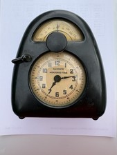 Vintage Hawkeye Measured Time Kitchen Clock Timer Bakelite Art Deco 1932 picture