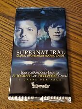 Supernatural Season Two Trading Cards 2007 Sealed Hobby Card Pack picture