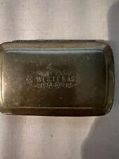 19th Century Brass Westeras Tobacco Box picture