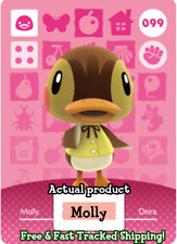 Molly #099 NFC Amiibo Card Animal Crossing New Horizons Free Tracked Shipping picture
