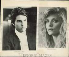 1990 Press Photo Actors Tom Cruise & Michelle Pfeiffer - lrb38870 picture