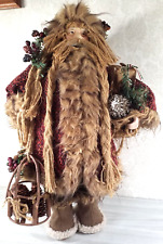 Kurt Adler Santa Claus Christmas Woodland Twig KSA Collectibles Fabriche Decor picture