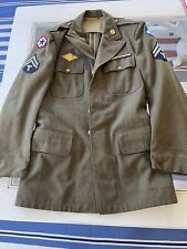 Vintage 1940’s WW2 US ARMY ENLISTED MEN’S DRESS JACKET WOOL picture