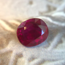 Rare Burma Ruby Stone GIA Certified Original Red Ruby Gem Natural Ruby Stone picture