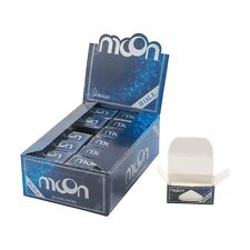 MOON 24 Rolls Natural Rice 4 m Rolling Paper Cigarette Tobacco Paper Full Box picture