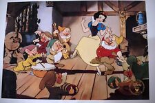 Walt Disney original print Snow white & the 7 dwarfs 1994 commemorative print picture