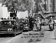 1963 PRESIDENT JFK KENNEDY CLINT OSWALD SIGNED AUTOGRAPH 8.5X11 PHOTO REPRINT picture