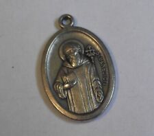 Vintage St Saint Benedict PAX Italy medal picture