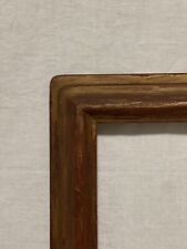 ANTIQUE FITs 18”x24” CARVED GOLD GILT ARTS & CRAFTS ROUNDED CORNER PICTURE FRAME picture