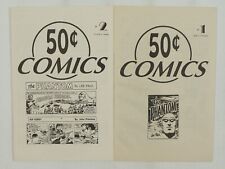 50 Cent Comics #1-2 VF/NM complete series - Lee Falk's the Phantom reprints 1994 picture