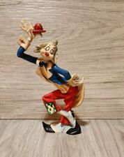 Vintage Depose Italy Clown Figurine Plastic 945 Fontanini -8