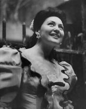 English operatic soprano Adele Leigh during rehearsals 'La Boh�- 1963 Old Photo picture