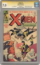 Uncanny X-Men #1 CGC 7.0 SS Stan Lee 1963 1238935001 1st app. X-Men picture