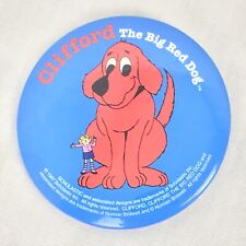 Vintage Clifford The Big Red Dog Pinback Button Pin Scholastic 1997 picture