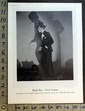 1928 FRED ASTAIRE DANCER JAZZ ACTOR FUNNY FACE ADELE PHOTO INSERT PRINT FC9473 picture