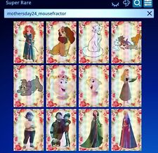 Topps Disney Collect MOTHER'S DAY 2024 MOUSEFRACTOR SR 12 CARD SET (NO CRAFT SR) picture