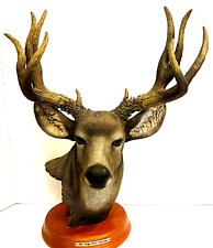 Amy & Addy The Gray Rock Collection 10pt Buck Bust Vintage picture