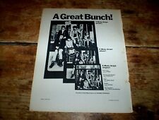 MOBY GRAPE ( DEBUT ALBUM psych folk rock ) ORIG 1968 magazine PROMO Ad NM- picture