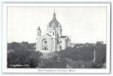 1918 The New Cathedral Exterior Roadside St. Paul Minnesota MN Unposted Postcard picture