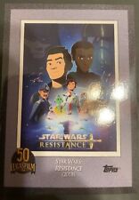 2021 Topps Star Wars Lucasfilm 50th Anniversary:  STAR WARS RESISTANCE CARD#19 picture