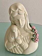  Madonna and Child Mary Sitting Jesus Ceramic Statue Catholic picture