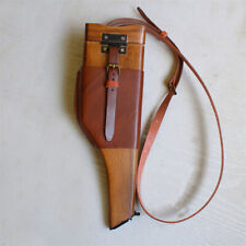 US Stock WW2 Broomhandle German Mauser C96 Wood Shoulder Holster Butt picture