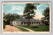 Titusville PA-Pennsylvania, Country Club, Antique Vintage Souvenir Postcard picture