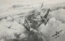 Eagles Divide by Robert Taylor autographed by 16 WWII Luftwaffe & Mustang Aces picture