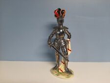 Vtg Andrea Sadek Medieval Knight With Porcelain Plumes And Base picture