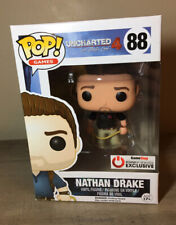 FUNKO POP NATHAN DRAKE UNCHARTED 4 GAMESTOP REWARDS EXCLUSIVE #88 Black Shirt picture