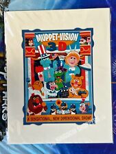 2022 Disney Parks The Muppets Muppet Vision 3D Kermit Dave Perillo Deluxe Print picture