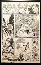 Uncanny X-Men #270 pg. 20 swimsuit Jim Lee 11x17 FRAMED Original Art Poster Marv picture