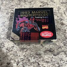 1993 SkyBox Marvel Masterpieces Trading Cards Factory Sealed Box  picture