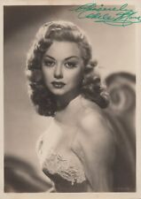 Adele Mara (1940s) 🎬⭐ Signed Autograph - Stylish Exotic Vintage Photo K 197 picture