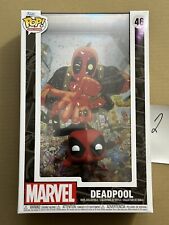 Funko Pop Comic Cover: Marvel - Deadpool in Black Suit #1 Figure #46 IN STOCK picture